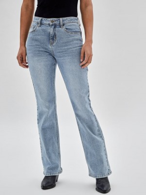 Vaqueros Bootcut Guess Originales Kit Mujer Azules | Mexico-34071