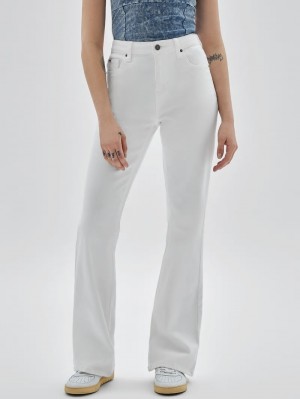 Vaqueros Bootcut Guess Originales Kit Mujer Blancos Azules | Mexico-96257